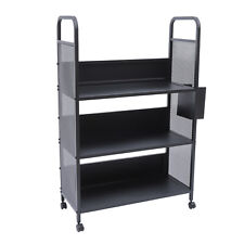 Rolling Book Cart Book Cart Low Noise Wheel Trolley with Swivel Locking Casters - Toronto - Canada