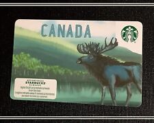 🇨🇦 CANADA STARBUCKS MOOSE NEW NUMBER ( #6309 ) GIFT CARD -- NEW