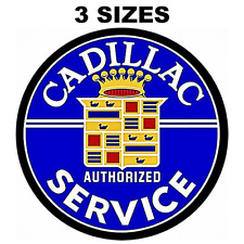 STICKER SIGN Cadillac Service Décor Parts Auto Sales Shop Garage.