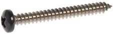 44375 8 X 2inch Black Pan Head Phillips Sheet Metal Screw Stainless Steel 15pack - New York - US