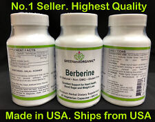 BERBERINE HCL Vegetarian/Vegan/Halal/Kosher Natural BEST Quality 60Ct USA-Made - Toronto - Canada