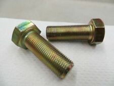 5/8-18 x 1-3/4" Hex Head Cap Screws Bolts Grade 8 Yel. Zinc Plated 2 pcs U.S.A. - Buffalo - US"