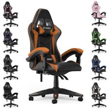 New Gaming Chair Office Chair Reclining High Back Computer Swivel Desk Chair