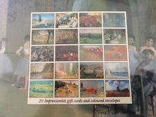 20 impressionists Gift Cards for every occasion sealed new in box