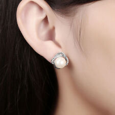 Wedding Stud Earrings Rhinestone 1Pair Charm Dainty Party Trendy Women's Jewelry