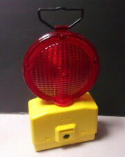 Emergency Flashing Road Construction Type Signal Light Retro Look Steelton Tools