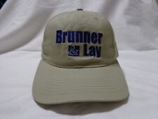 Vintage Brunner & Lay Construction Tools Hat - Beige