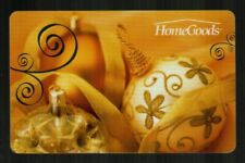 HOMEGOODS Golden Christmas tree Ornaments ( 2010 ) Gift Card ( $0 )