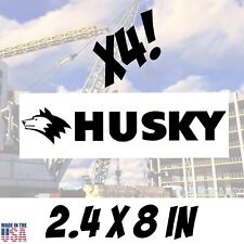 HUSKY, X4 Vinyl Decal 2.4x8, Construction Tools, Tool Box Decor, Truck, Sticker