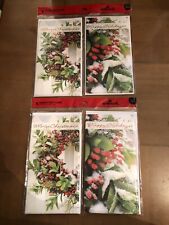 Hallmark Money/Gift Card -2 Packs Of 6 Merry Christmas & Happy Holidays Cards