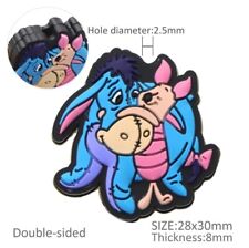 1 pc. Eeyore Cartoon Silicone Focal Bead, Beadable accessories Pooh