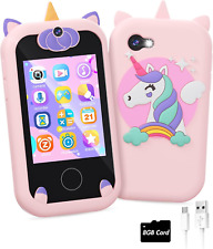 Kids Smart Phone for Girls Unicorns Gifts for Girls Toys 8-10 Years Old Phone To - Denver - US