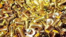 100 1/4-20 X 3/4 Hex Head Cap Screws Grade 8 Yellow Zinc - Charleston - US