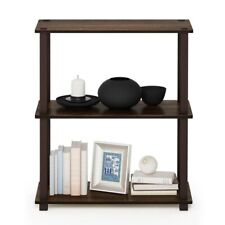 Small Narrow Short Bookshelf Bookcase Open Shelf For Books With Storage Shelves - Warner Robins - US