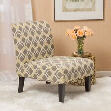 Kalee Contemporary Fabric Slipper Accent Chair - Chatsworth - US