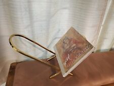 Mid Century Modern Solid Brass Minimalist Magazine Book Rack Holder - Toronto - Canada