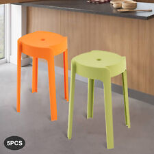 Plastic Stool Thickened Household Stacking Dining Table Round Stool High Stool - Toronto - Canada