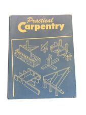 1960 Vintage Practical Carpentry Instruction Book with Diagrams, construction