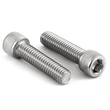 3/8-16 X 1-1/2 Socket Head Cap Screws Bolts, Stainless Steel 18-8 (304), Brigh - Denver - US"