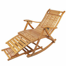 Balcony Folding Rocking Chair Minimalist Modern Bamboo Living Room Furniture - Mumbai - India