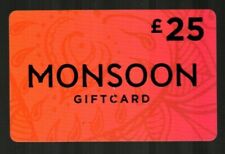 MONSOON ( UK ) Floral Design ( 2011 ) Gift Card ( $0 - NO VALUE )