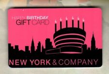 NEW YORK & COMPANY Happy Birthday ( 2007 ) Gift Card ( $0 )