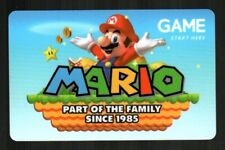 GAME ( UK ) Part of the Family Since 1985, Mario 2009 Gift Card ( $0 )