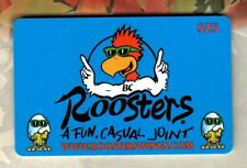 BC ROOSTERS Fun, Casual Joint ( 2020 ) Gift Card ( $0 - NO VALUE )