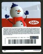 RALPHS Snowman 2021 Gift Card ( $0 )