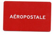 Aeropostale Aero Red Gift Card No $ Value Collectible