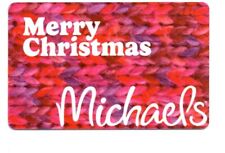 Michaels Merry Christmas Gift Card No $ Value Collectible
