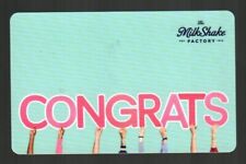 MILK SHAKE FACTORY Congrats Gift Card ( $0 )