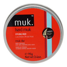 Muk Haircare Hard Brutal Hold Mud, 3.4 Ounce