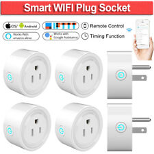 2-10X WIFI Smart Plug Voice Control Socket Outlet Works with Amazon Alexa Google - US