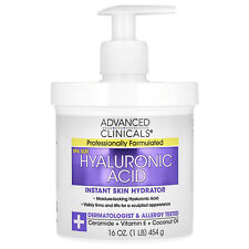 Hyaluronic Acid, Instant Skin Hydrator, 1 lb (16 oz)