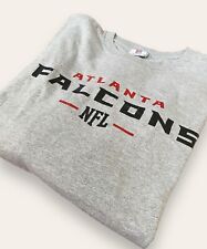 NFL Team Apparel Shirt Mens Size XL Gray Atlanta Falcons Long Sleeve T-Shirt