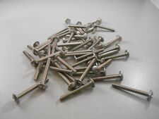 10-24x1-1/2 Machine Screws Slotted Truss Head Stainless Steel Lot of 50 - Titusville - US"