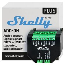 Shelly Plus Add-On | Bluetooth Add-On for Shelly Plus Devices | Measure Tempe... - US