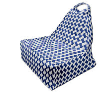 Bean Bag Chair, Minimalist Japanese Style Print Design 3, Full Print, Made in EU - Toronto - Canada