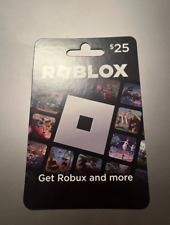 Roblox $25 Gift Card for $20 (includes Free Virtual ItemGift)