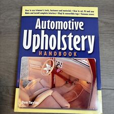 Automotive Upholstery Handbook - Paperback By Taylor, Don - Very Good
