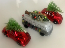 Unique Handcrafted Automotive Ornaments Van 5 Cars 4" VW ChristmasCollectibles"