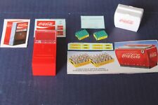 1/25 Shop Diorama Coke vending machine & Cooler,, decal &(2) cases of coke