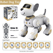 Smart RC Robot ToyTalking Dancing for Kids Programmable Remote Control Dog Toy - Aurora - US