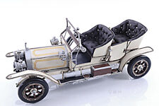 1909 Rolls-Royce Silver Ghost 40/50 HP Metal Car Model 19.5 Automobile Decor"