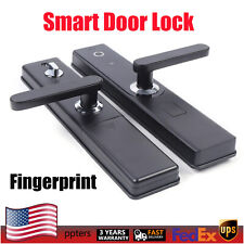 Electronic Digital Fingerprint Security Door Lock Smart Keyless Keypad Lock Home - Chino - US
