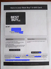 Best Buy $5 eGift Card