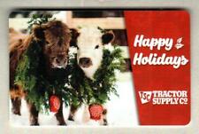 TRACTOR SUPPLY COMPANY Happy Holidays 2011 Gift Card ( $0 )