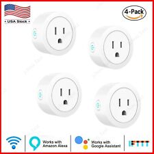 4x Wifi Smart Plug Remote Control Socket Outlet Switch w/Alexa Echo Google Home - CN