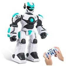 RC Robot Toy for Kids Remote Control Robot Toy, Smart Gesture Sensing White - Las Vegas - US